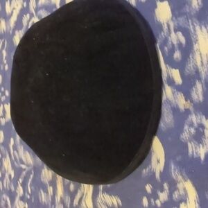 17cm Velvet Black Yarlmuka For Temple, Synagogue And Jewish Religious Services